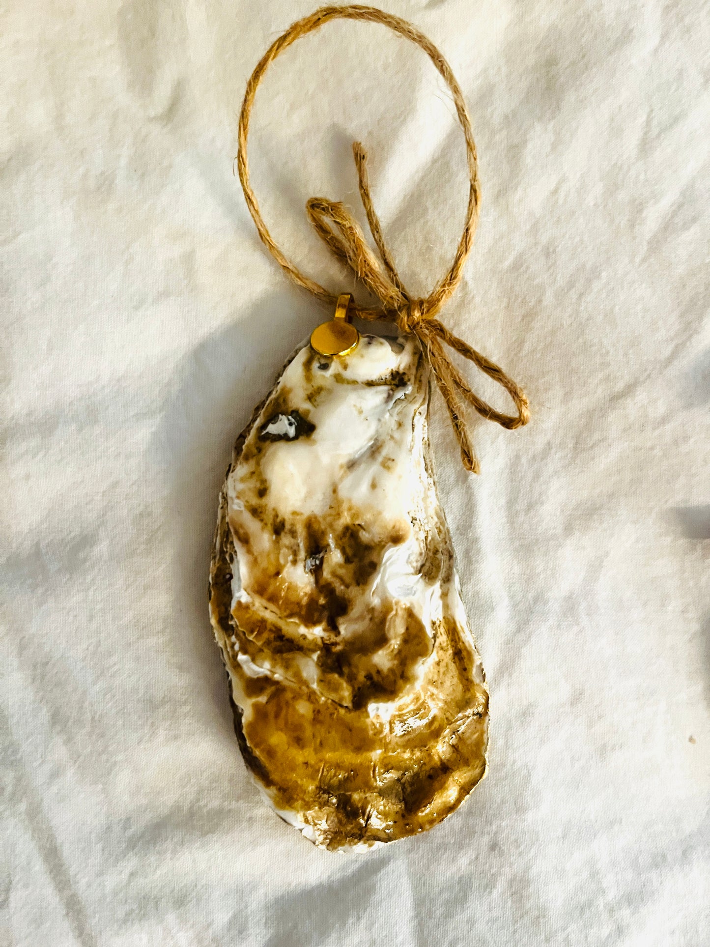 Wildflower Oyster Shell Ornaments