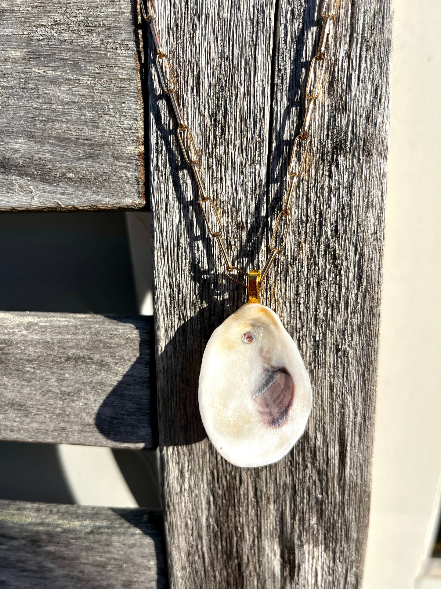 Oyster Shell Necklace