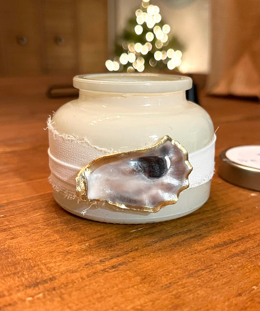Calming Oyster Shell Candle