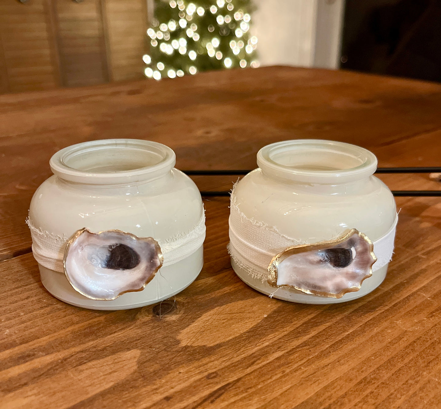 Calming Oyster Shell Candle