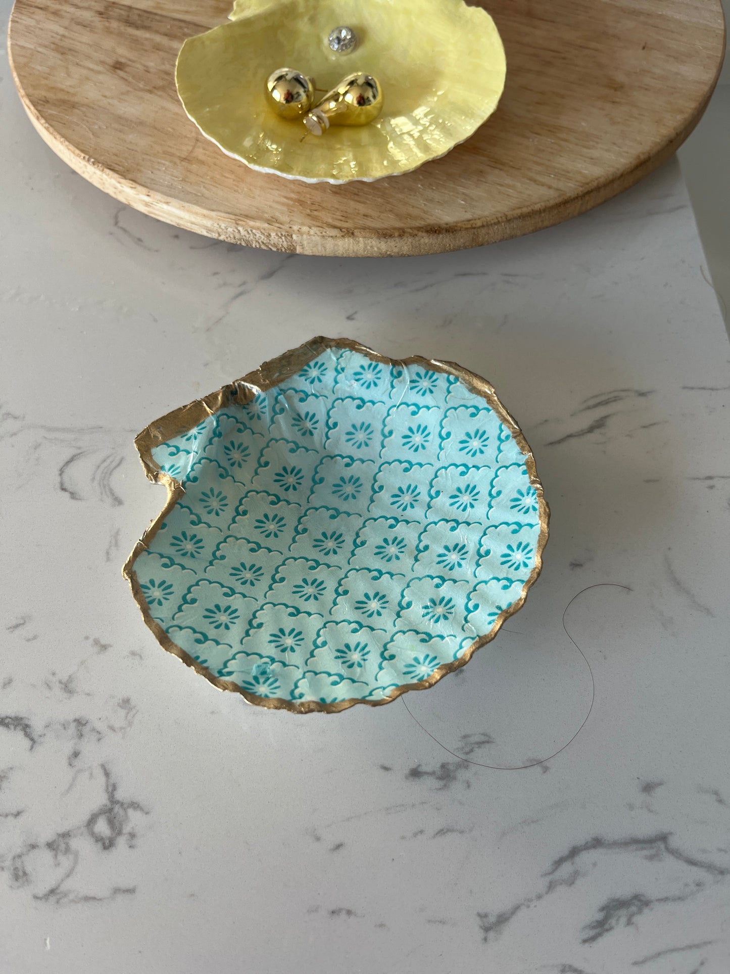 Serenity Blue Trinket & Jewelry Dish: Nautical Accessory