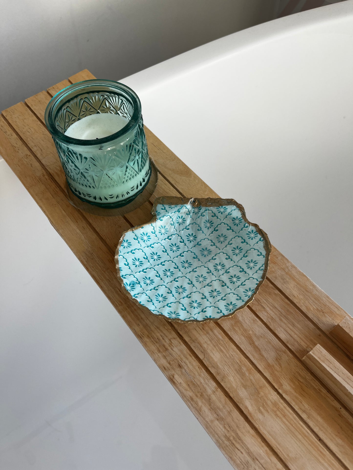 Serenity Blue Trinket & Jewelry Dish: Nautical Accessory