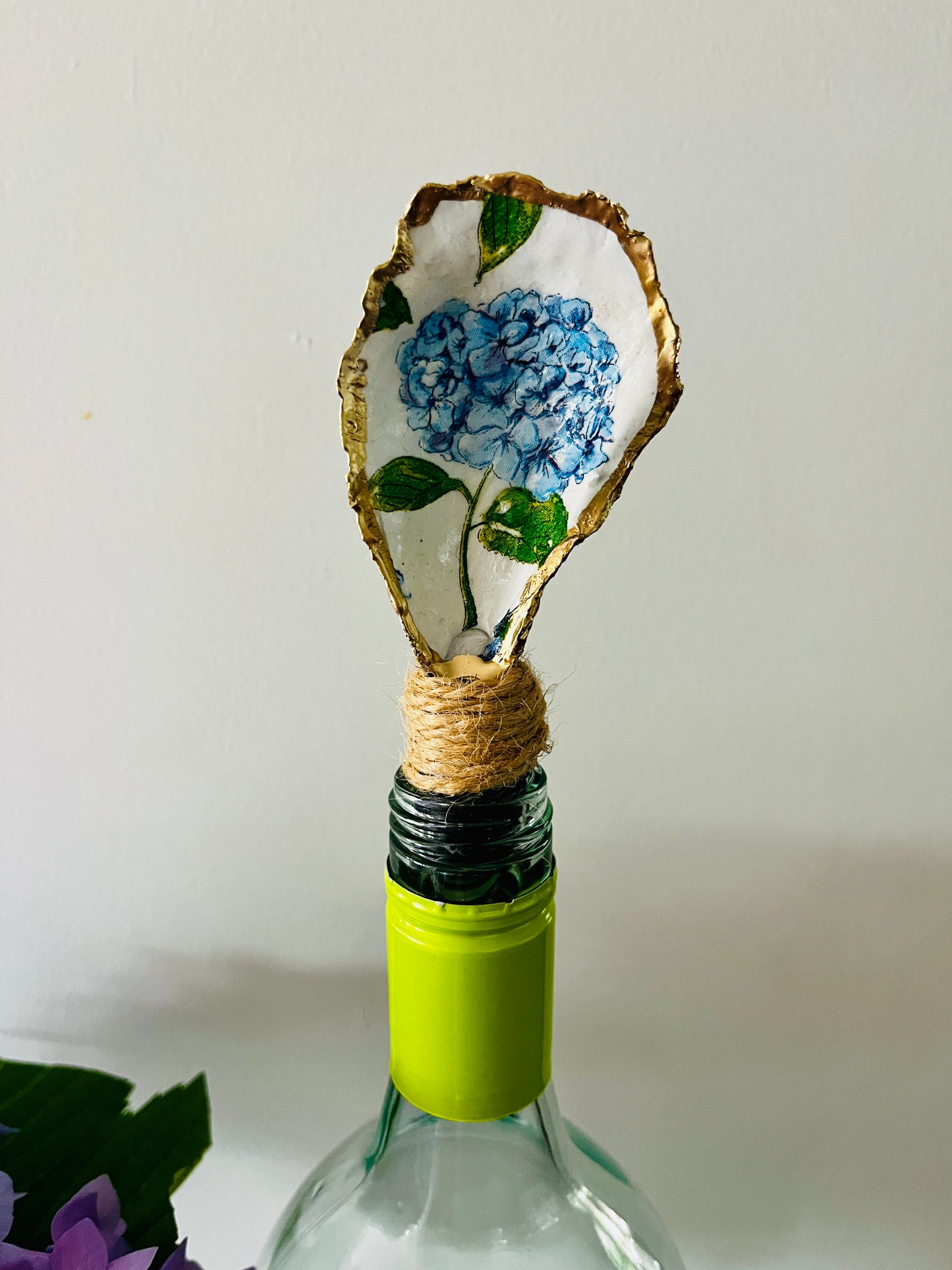 Oyster Shell Bottle Toppers