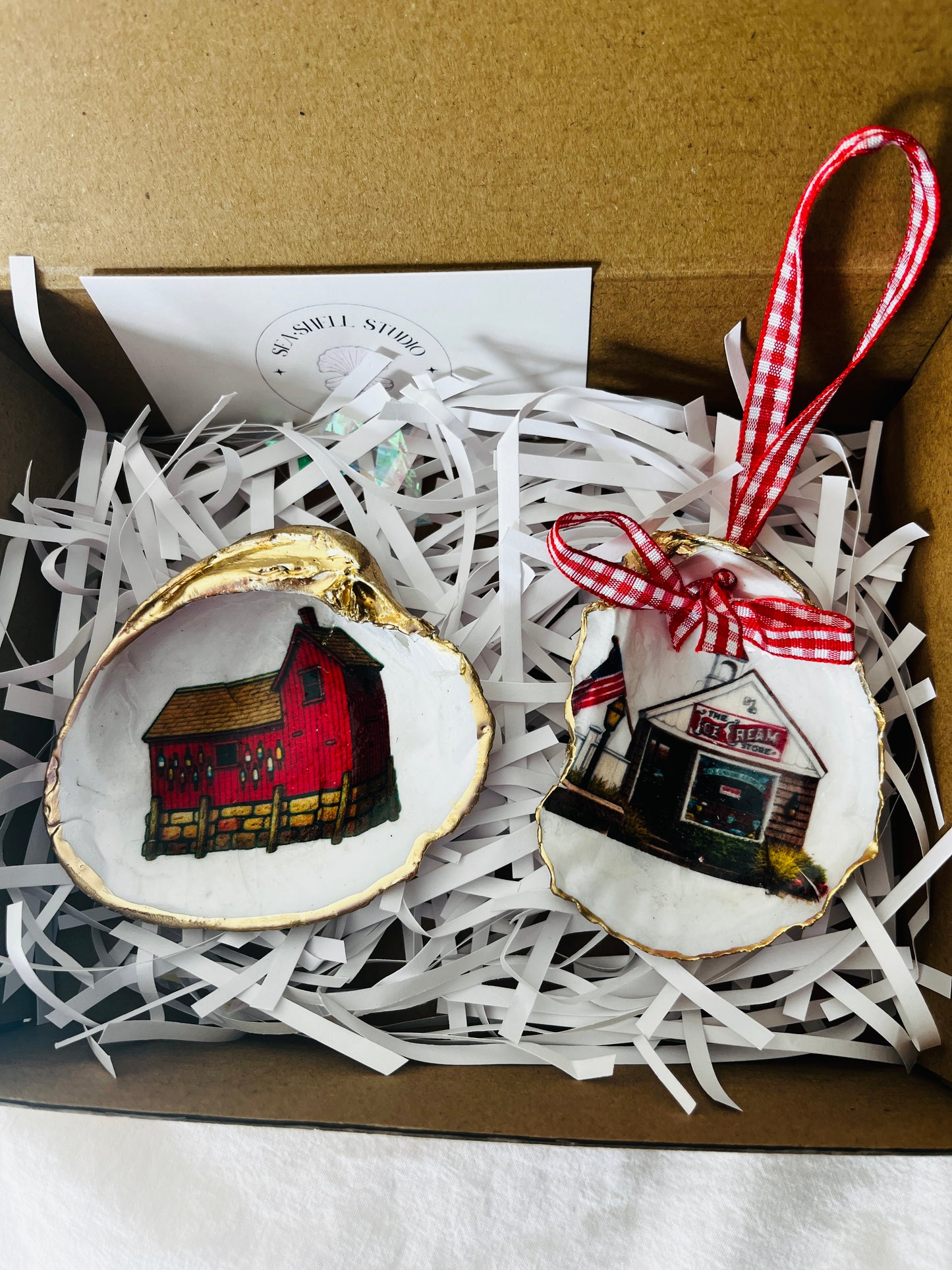 Coastal Gift Box Rockport Motif #1 & Ice Cream Shop