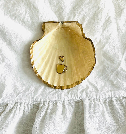 Cafe Shell Trinket Dish