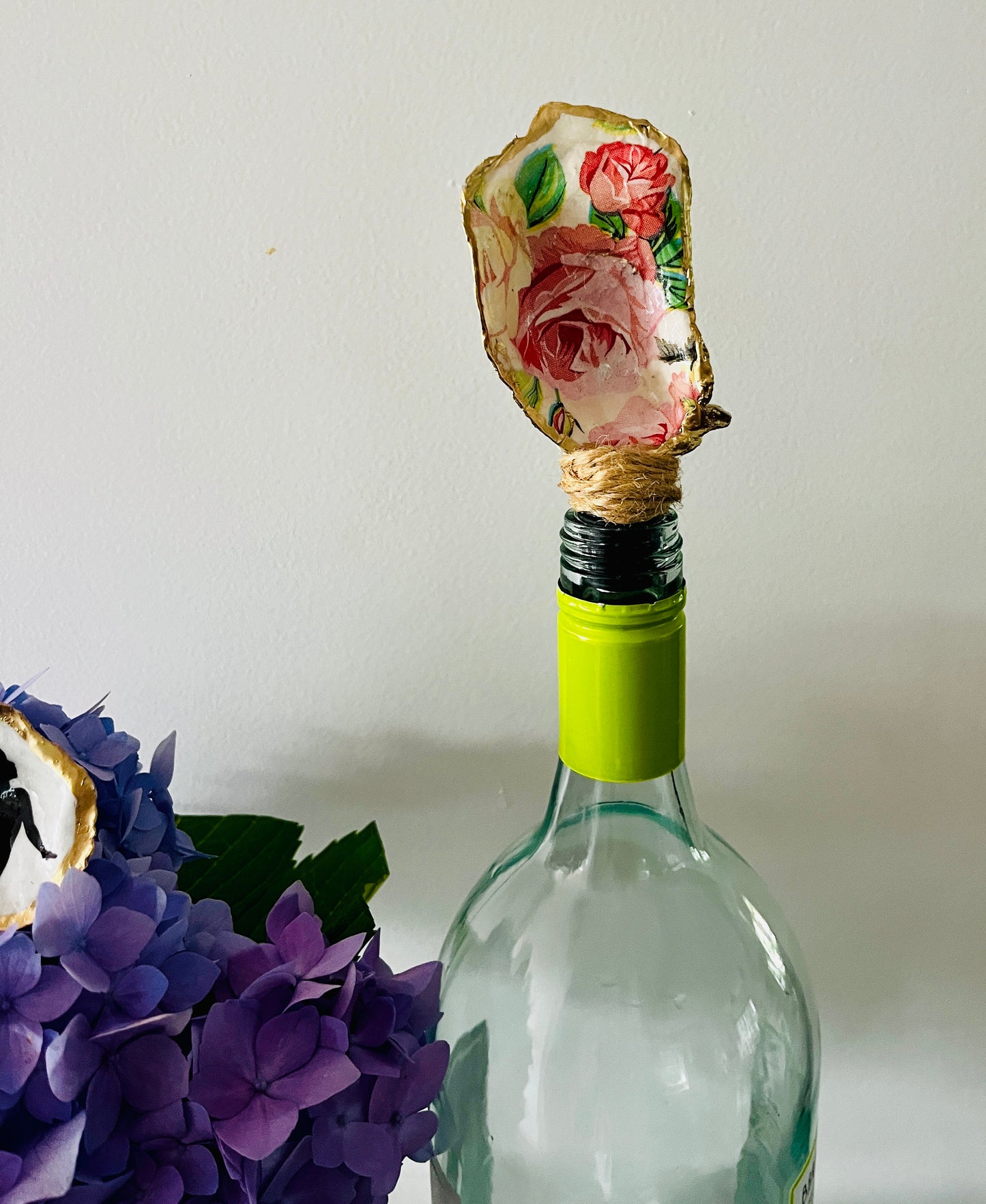 Oyster Shell Bottle Toppers