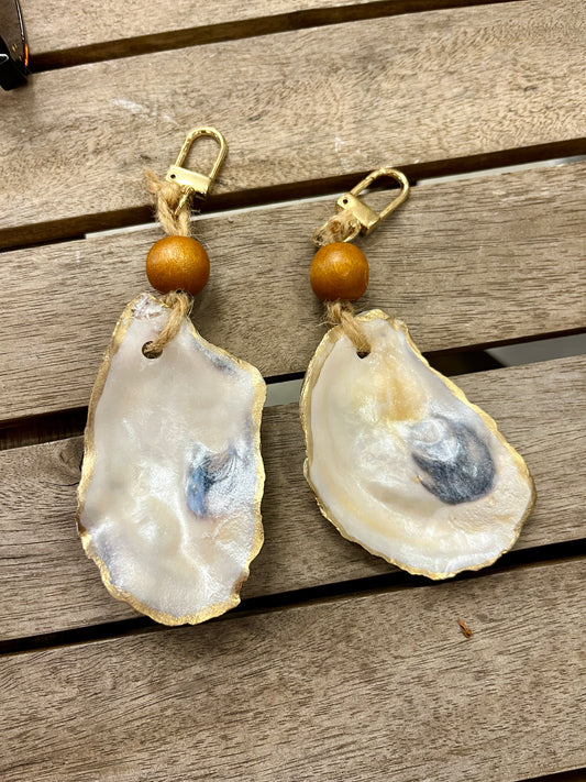 Oyster Shell Bag Charm
