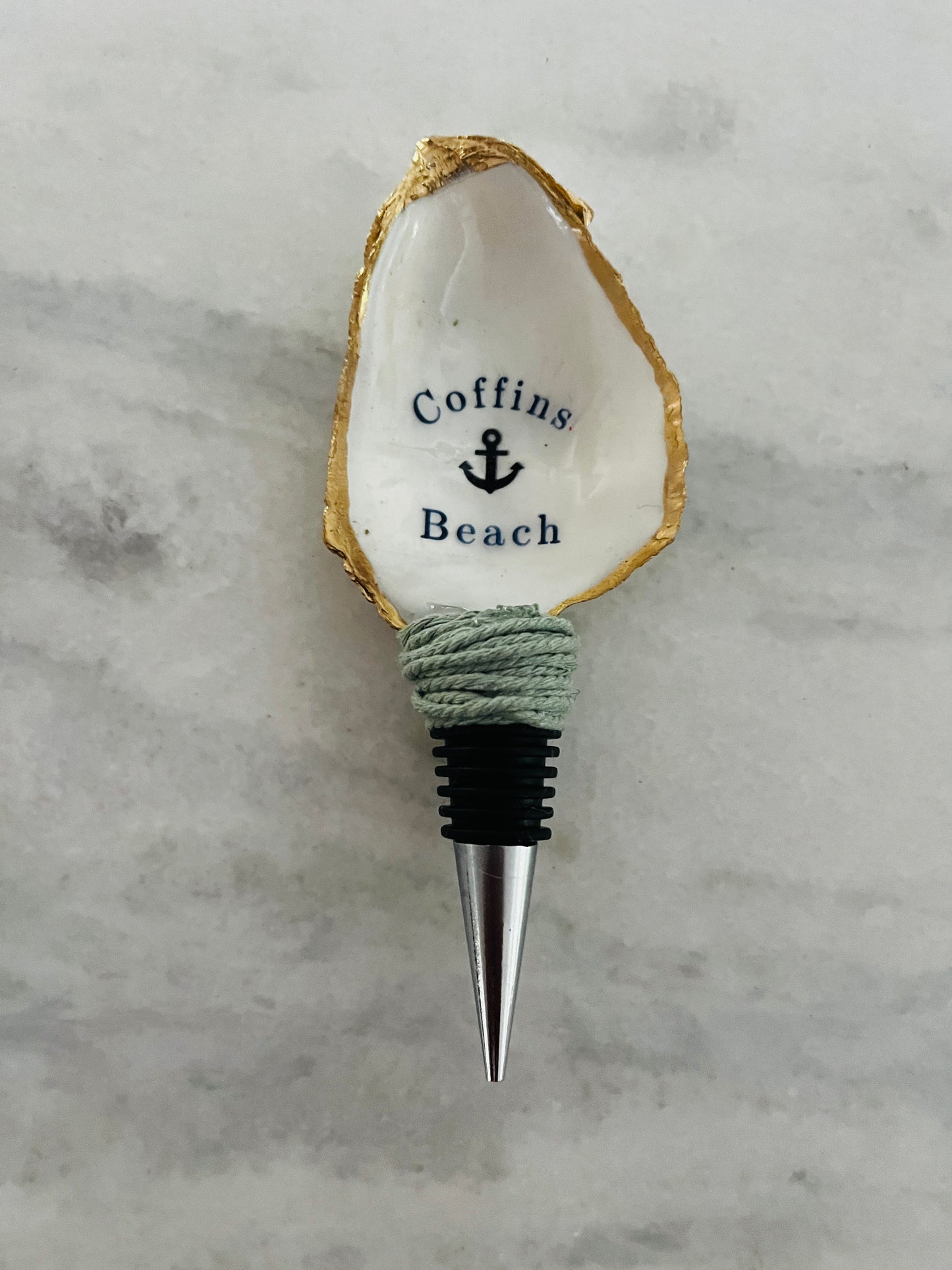 Oyster Shell Bottle Toppers